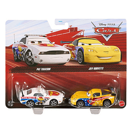 Pat Traxson & Jeff Gorvette 2-Pack Cars