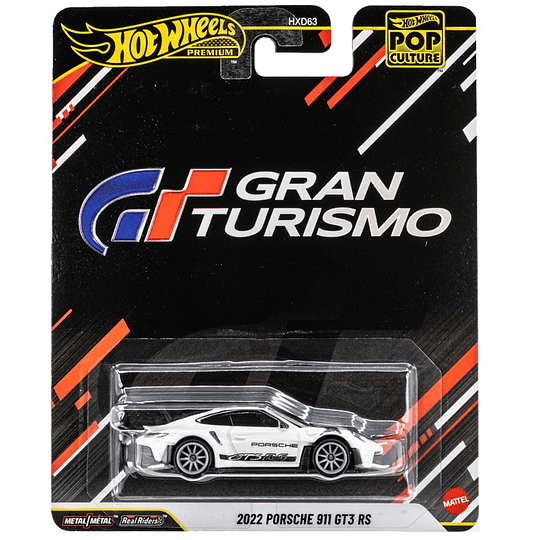 2022 Porsche 911 GT3 RS Gran Turismo Pop Culture Hot Wheels Premium 1:64
