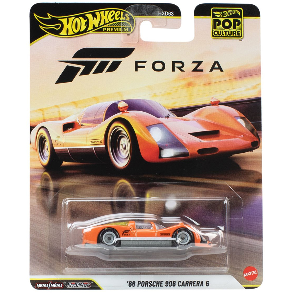 66 Porsche 906 Carrera 6 Pop Culture Hot Wheels Premium 1:6