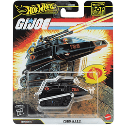 Cobra H.I.S.S. G.I. Joe Pop Culture Hot Wheels Premium 1:64