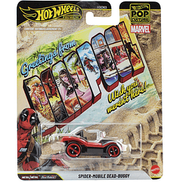 Spider-Mobile Dead-Buggy Deadpool Pop Culture Hot Wheels Premium 1:64