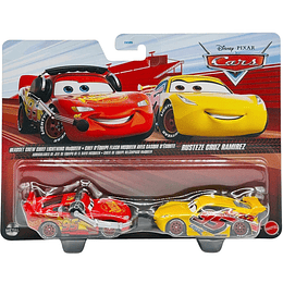 Headset Crew Chief Lightning McQueen & Rusteze Cruz Ramirez 2-Pack Cars