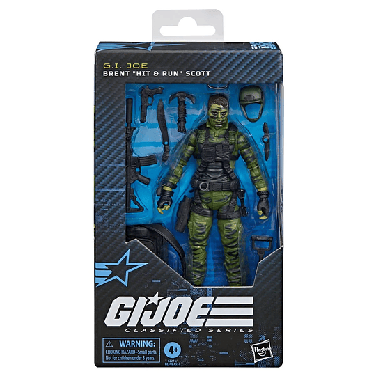 Brent Hit & Run Scott G.I. Joe Classified Series 6