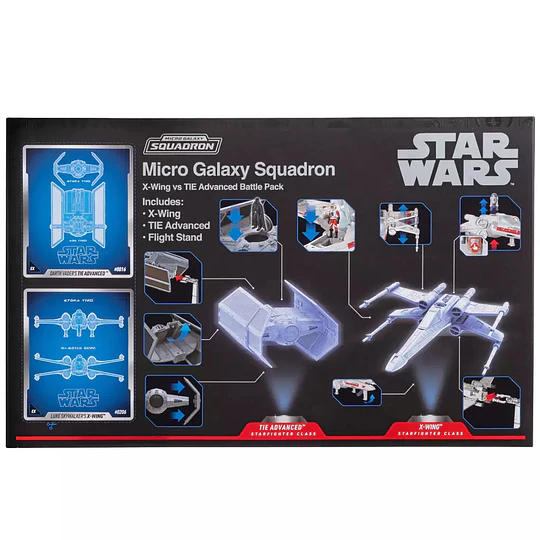 X-Wing vs TIE Advanced Battle Pack Micro Galaxy Squadron