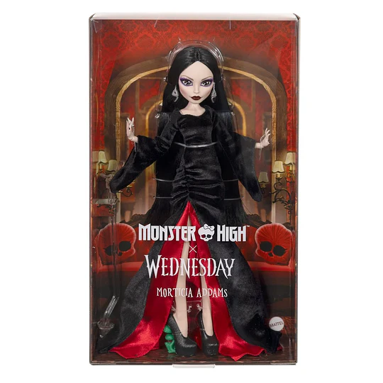 Morticia Addams Monster High x Wednesday Doll