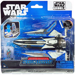 Kryze Gauntlet [RARE] Micro Galaxy Squadron