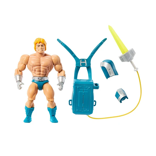 Laser Power He-Man Deluxe [Mattel Creations Exclusive] Origins Masters of the Universe MOTU