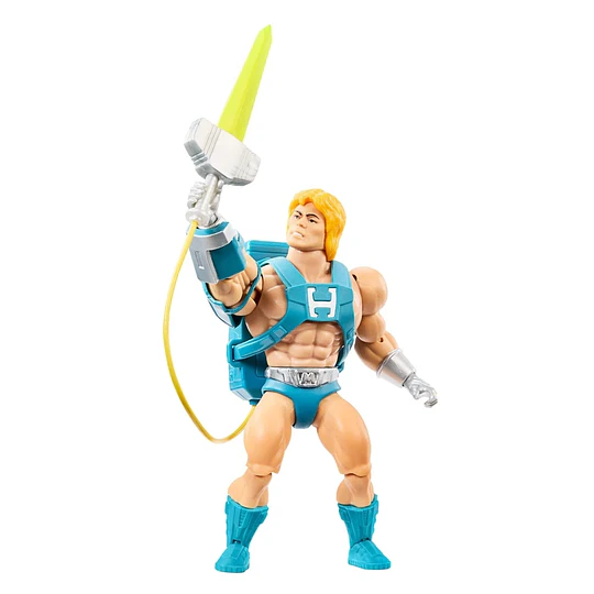 Laser Power He-Man Deluxe [Mattel Creations Exclusive] Origins Masters of the Universe MOTU