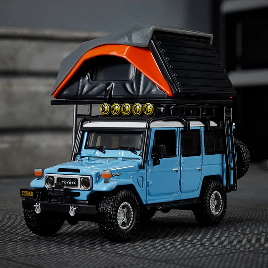 1982 Custom Toyota Land Cruiser FJ45 Troopy [Mattel Creations Exclusive] Elite 64 Mod Shop Hot Wheels