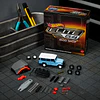 1982 Custom Toyota Land Cruiser FJ45 Troopy [Mattel Creations Exclusive] Elite 64 Mod Shop Hot Wheels