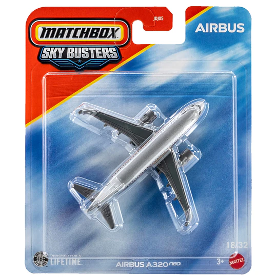 Airbus A320neo SkyBusters 2026 Matchbox