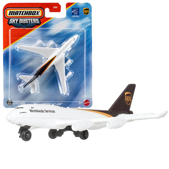Boeing 747-400 SkyBusters 2026 Matchbox