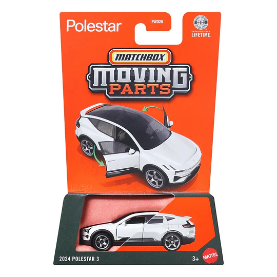 2024 Polestar 3 Moving Parts Matchbox