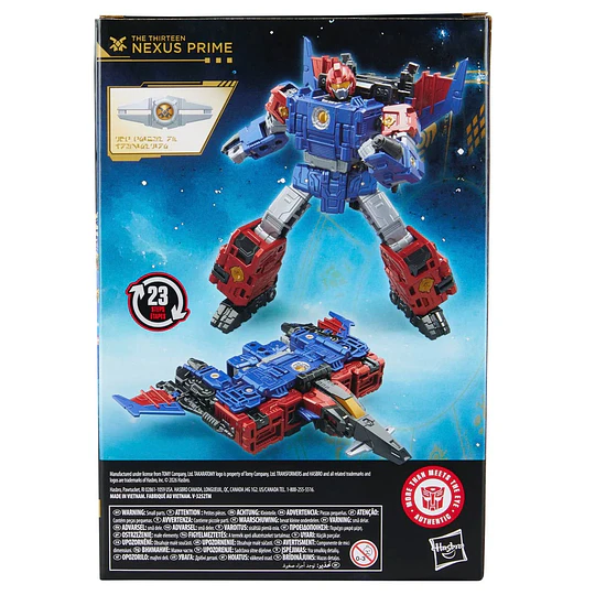 Nexus Prime Voyager Class Age of the Primes Transformers