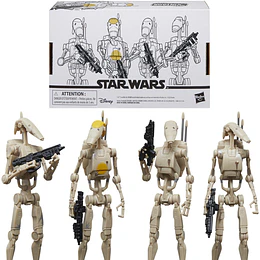 Battle Droids Army Builder 4-Pack The Vintage Collection 3,75"