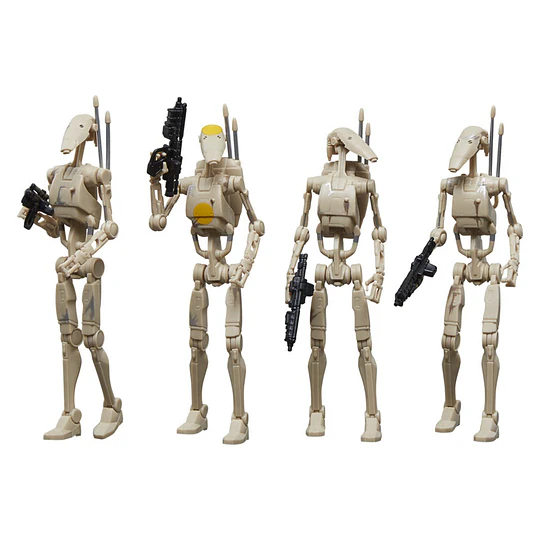 Battle Droids Army Builder 4-Pack The Vintage Collection 3,75