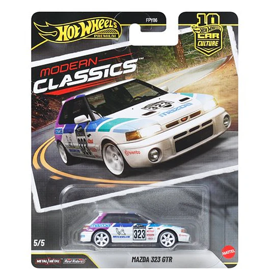 Mazda 323 GR Modern Classics Car Culture Hot Wheels 1:64