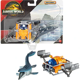 Mosasaurus Sea Sub Jurassic World Rebirth Matchbox