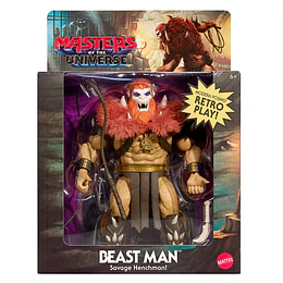 Beast Man Deluxe [Mattel Creations Exclusive] Origins (Movie) Masters of the Universe MOTU