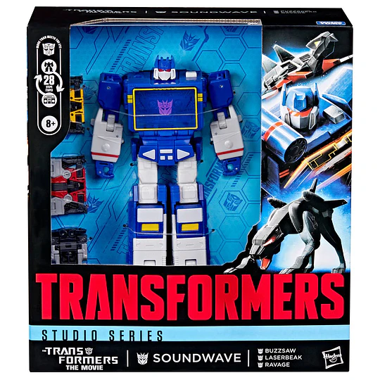 Soundwave Leader Class Transformers: The Movie Studio Series Transformers