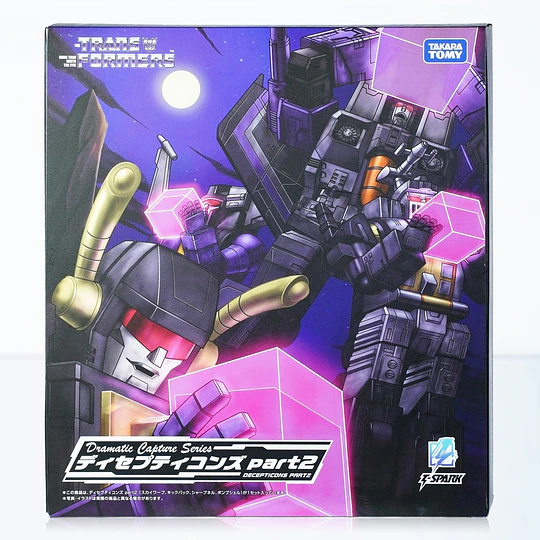 Decepticons Part 2: Skywarp, Kickback, Sharpnel, and Bombshell Dramatic Capture Series Transformers