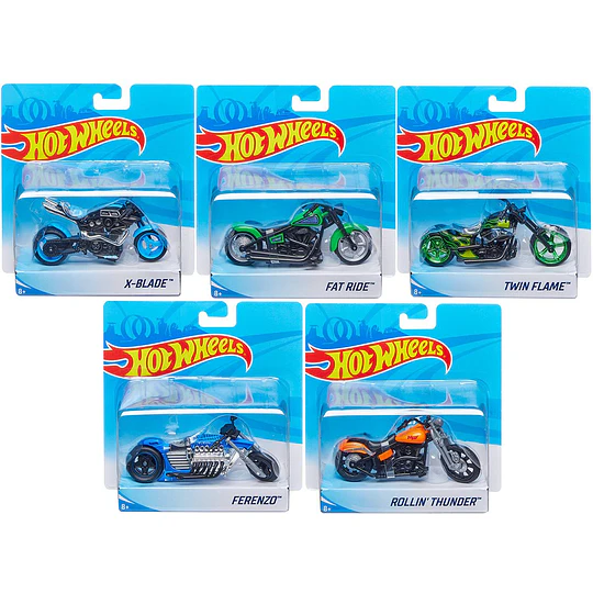 Vehículo 1:18 MOTO Hot Wheels
