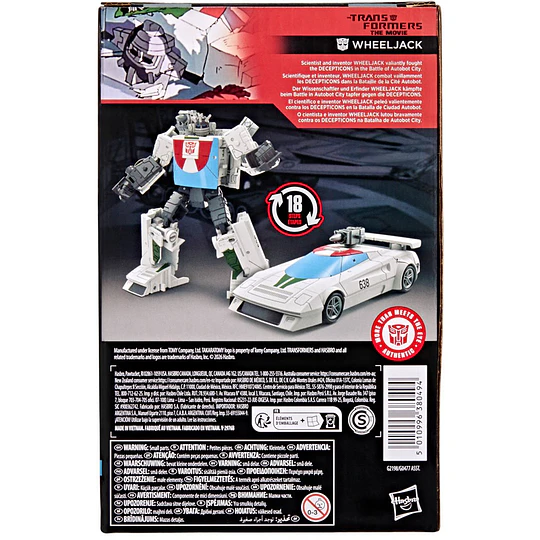 Wheeljack Deluxe Class Transformers: The Movie Studio Series Transformers