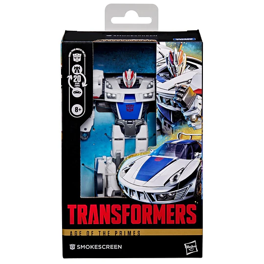 Smokescreen (Prime Universe) Deluxe Class Age of the Primes Transformers