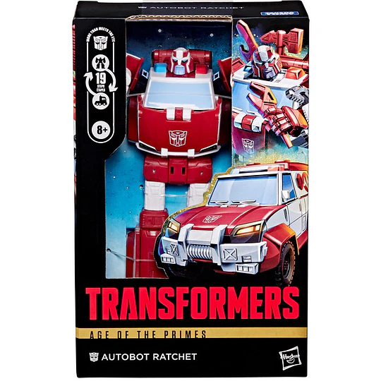 Ratchet (Animated) Deluxe Class Age of the Primes Transformers