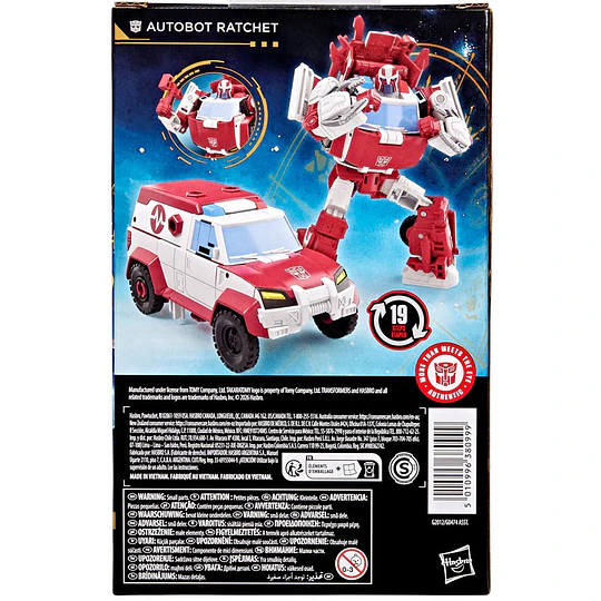 Ratchet (Animated) Deluxe Class Age of the Primes Transformers