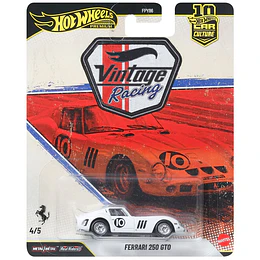 Ferrari 250 GTO Vintage Racing Car Culture Hot Wheels Premium 1:64