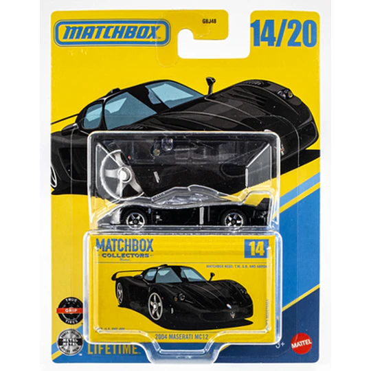 2004 Maserati MC12 Collectors #14 Matchbox