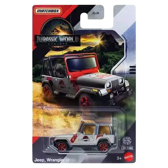 Jeep Wrangler (#18) Jurassic World Rebirth Matchbox 1:64