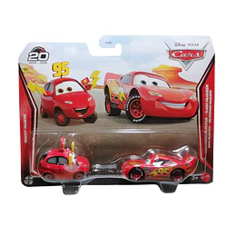 Maddy McGear & Lightning McQueen [20th Anniversary] 2-Pack Cars