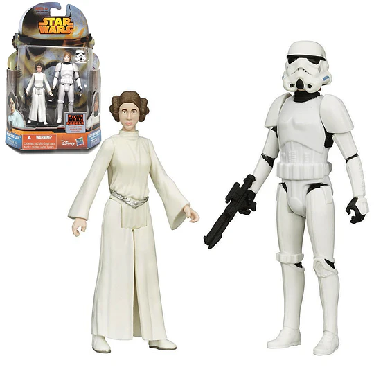 Princess Leia & Luke Skywalker (Stormtrooper Disguise) Mission Series Rebels 3,75