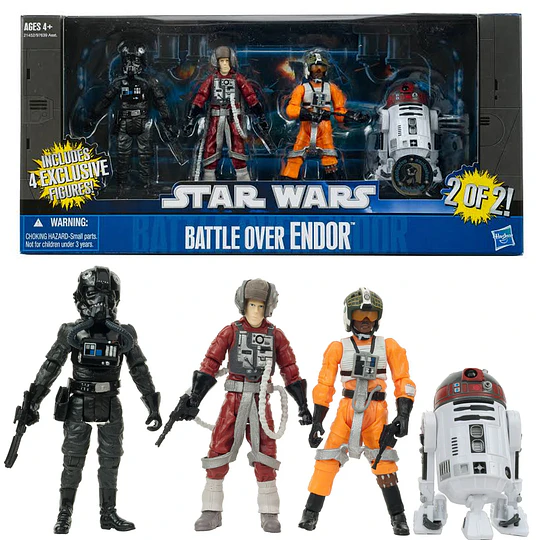 Battle Over Endor (2 of 2!) Shadows of the Dark Side SOTDS 3,75