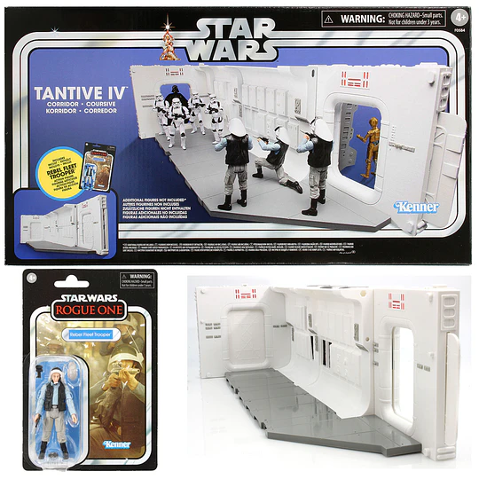 Tantive IV Corridor with Rebel Fleet Trooper The Vintage Collection 3,75