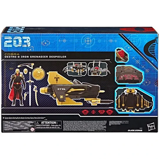 Destro & Iron Grenadier Despoiler G.I. Joe Classified Series 6