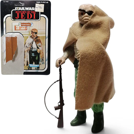 [Loose] Prune Face Vintage Kenner + Cartón 3,75