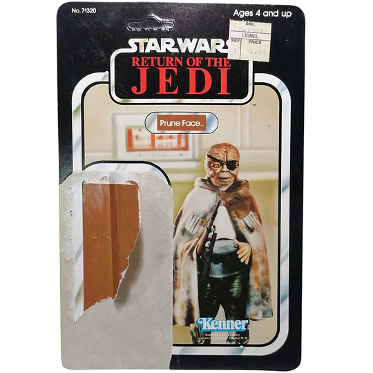 [Loose] Prune Face Vintage Kenner + Cartón 3,75