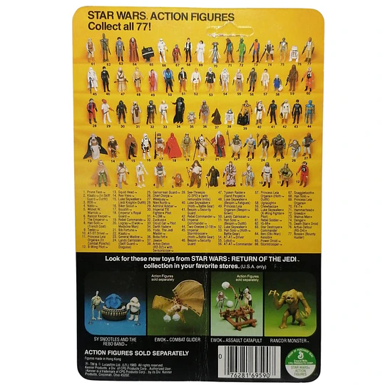 [Loose] Prune Face Vintage Kenner + Cartón 3,75