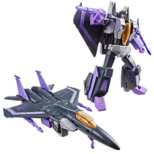 Skywarp Voyager Class Transformers: The Movie Studio Series Transformers