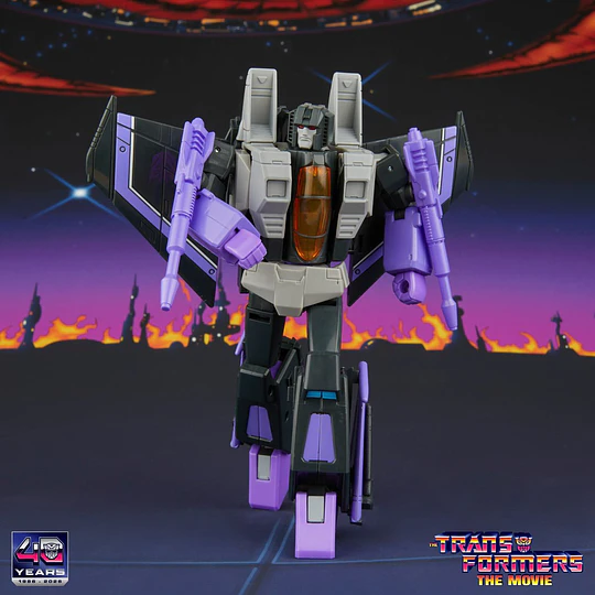 Skywarp Voyager Class Transformers: The Movie Studio Series Transformers