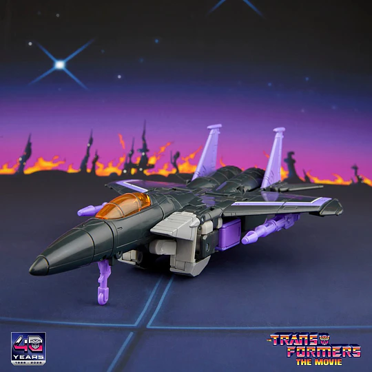 Skywarp Voyager Class Transformers: The Movie Studio Series Transformers