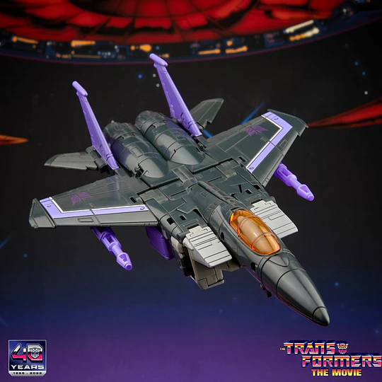 Skywarp Voyager Class Transformers: The Movie Studio Series Transformers