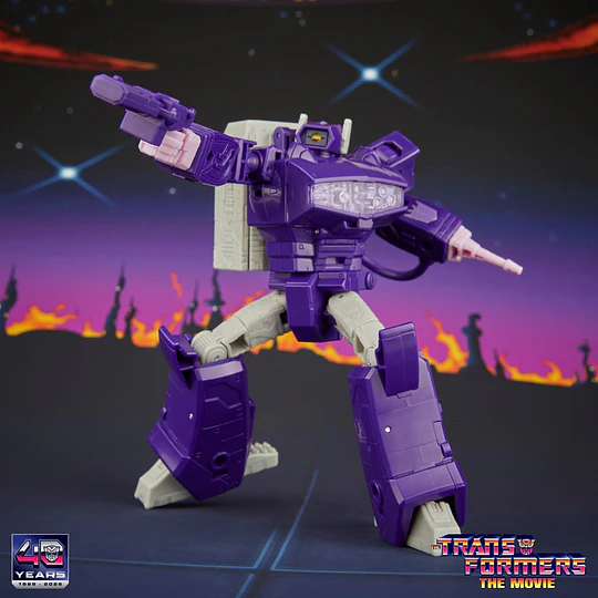 Shockwave Voyager Class Transformers: The Movie Studio Series Transformers
