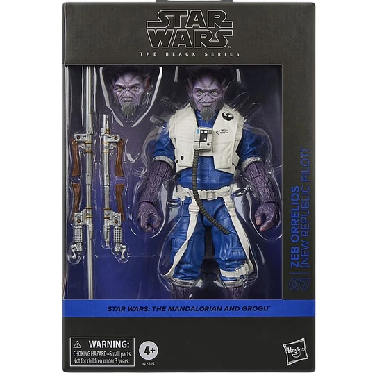 Zeb Orrelios (New Republic Pilot) Deluxe The Black Series 6