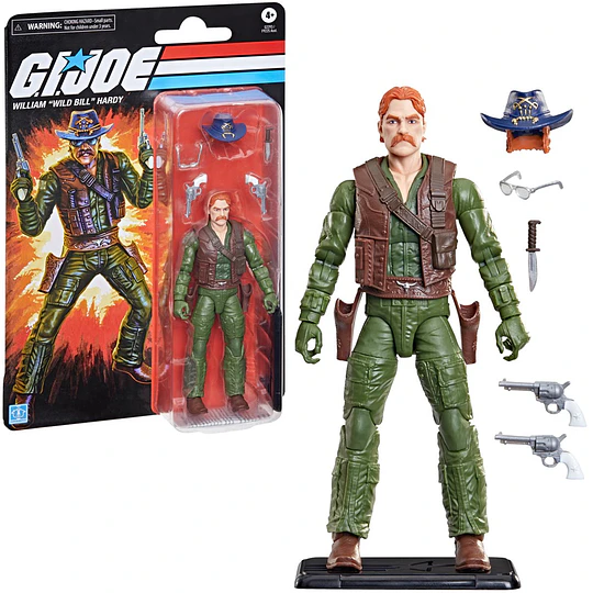 William Wild Bill Hardy G.I. Joe Classified Series 6