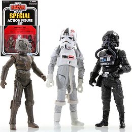 Imperial Set (4-LOM/AT-AT Driver/Imperial TIE Fighter Pilot) Special Action Figure Set The Vintage Collection 3,75"