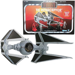 TIE Interceptor Vehicle The Vintage Collection 3,75"